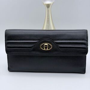Vintage Etienne Aigner Elegant Leather Organiser Clutch Wallet NWOT